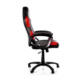 Arozzi Enzo Sedia per gaming universale Seduta imbottita Nero, Rosso (ENZO-RD)