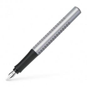 Faber-Castell 201629 penna stilografica Sistema di riempimento della cartuccia Argento 1 pz (201629)