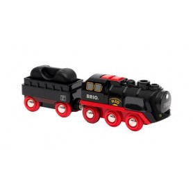 BRIO Battery-Operated Steaming Train modellino di ferrovia e trenino (33884)