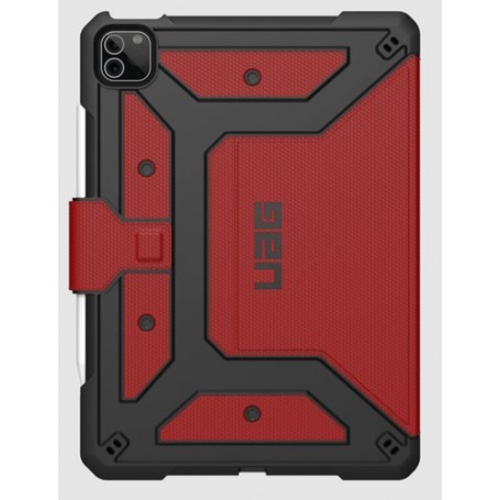 Urban Armor Gear Metropolis 27,9 cm (11") Custodia a libro Nero, Rosso (122996119393)