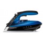 Rowenta Freemove Ferro a vapore Piastra solare laser Microsteam 400 Blu, Nero (DE5010)