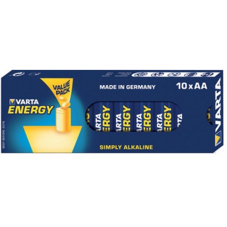 Varta 10x AA 4106 Batteria monouso Stilo AA Alcalino (04106229410)