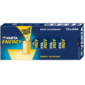 Varta 10x AAA 4103 Batteria monouso Mini Stilo AAA Alcalino (04103229410)