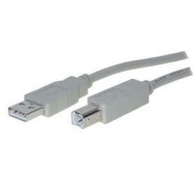 S-Conn 3m USB 2.0 A - USB 2.0 B cavo USB USB A USB B Grigio (77023)