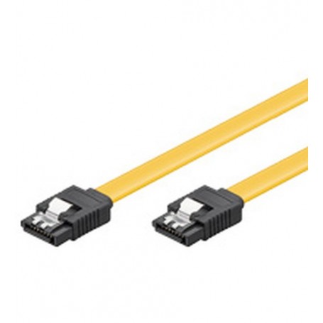 Goobay 0.70m HDD SATA cavo SATA 0,70 m Giallo (95023)