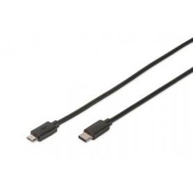 Digitus 1.8m, USB3.0-C/USB3.0 micro-B cavo USB 1,8 m USB 3.2 Gen 1 (3.1 Gen 1) USB C Micro-USB B Nero (DB-300137-018-S)