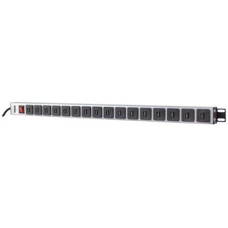 Intellinet 164498 unità di distribuzione dell'energia (PDU) Nero, Grigio (164498)