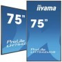 iiyama PROLITE LH7542UHS-B3 Pannello piatto per segnaletica digitale 189,2 cm (74.5") IPS 4K Ultra HD Nero Proces (LH7542UHS-B3)