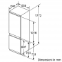 Neff KI6863D40 frigorifero con congelatore Incasso Bianco 262 L A+++ (KI6863D40)