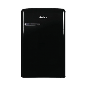Frigorifero retrò Amica KS15614S, larghezza 55 cm, altezza 87,5 cm, 108 L, scongelamento automatico, vano congelator (KS15614S)