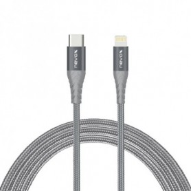 nevox 1884 cavo Lightning 0,5 m Grigio, Argento (1884)