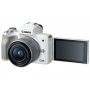 Canon EOS M50 MILC 24,1 MP CMOS 6000 x 4000 Pixel Bianco (EOS M50 15-45)