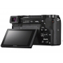 Sony Alpha 6000L, fotocamera mirrorless con obiettivo 16-50 mm, attacco E, sensore APS-C, 24.3 MP (ILCE6000LB)