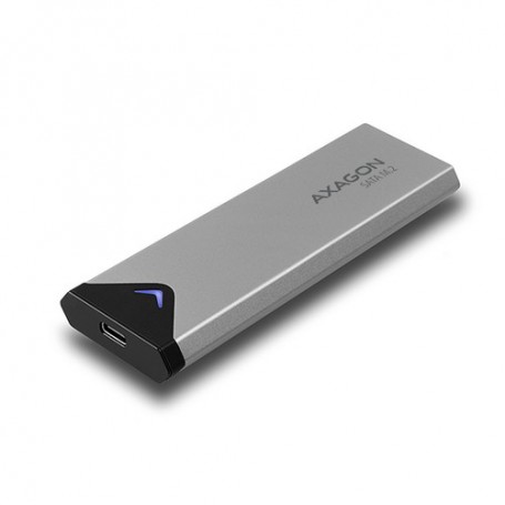 Axagon EEM2-U3C contenitore di unità di archiviazione Box esterno SSD Nero, Grigio M.2 (EEM2-U3C)