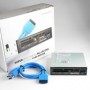 Axagon CRI-S3 lettore di schede USB 3.2 Gen 1 (3.1 Gen 1) Interno Nero, Grigio (CRI-S3)