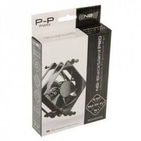 Noiseblocker BlackSilentPro P-P Case per computer Ventilatore 8 cm Nero (ITR-P-P)
