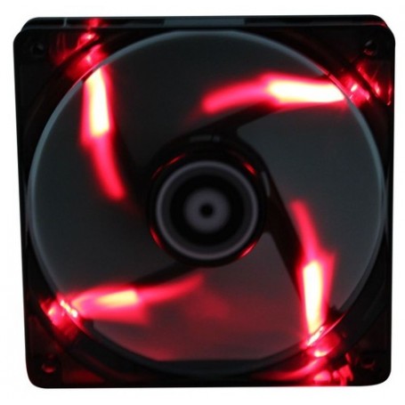 BitFenix Spectre LED Case per computer Ventilatore Nero (BFF-BLF-14025R-RP)