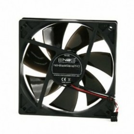 Noiseblocker BlackSilentPro PK2 Case per computer Ventilatore 14 cm Nero (ITR-PK-2)