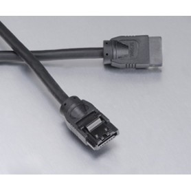 Akasa SATA3-100-BK cavo SATA 1 m Nero (SATA3-100-BK)