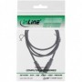 InLine 99937 cavo audio 3.5mm Nero (99937)