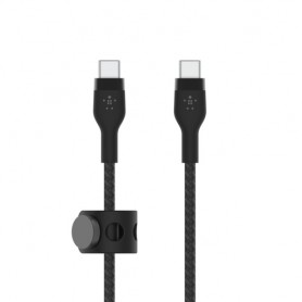 Belkin BOOST↑CHARGE PRO Flex cavo USB 3 m USB 2.0 USB C Nero