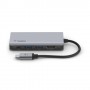 Belkin AVC006btSGY USB 3.2 Gen 1 (3.1 Gen 1) Type-C 5000 Mbit/s Argento