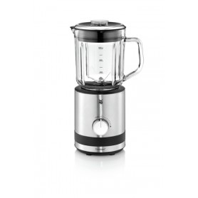 WMF KITCHENminis 04.1649.0011 frullatore 0,8 L Frullatore da tavolo 400 W Nero, Acciaio inossidabile, Trasparente