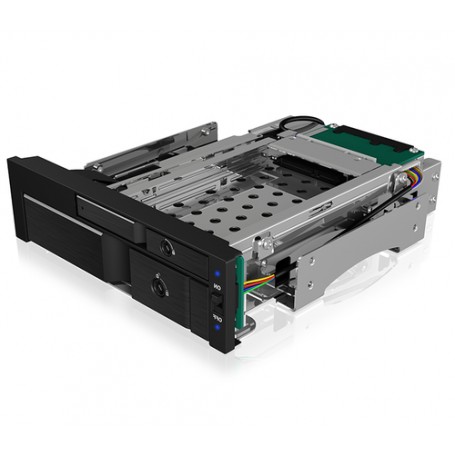 ICY BOX IB-173SSK 13,3 cm (5.25") Vassoio per unità di memorizzazione Nero