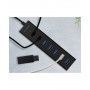 ICY BOX IB-HUB1700-U3 USB 3.2 Gen 1 (3.1 Gen 1) Type-A 5000 Mbit/s Nero