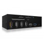 ICY BOX IB-867A lettore di schede USB Interno Nero