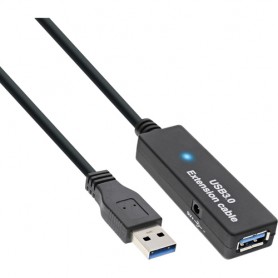 InLine 10m USB 3.0 cavo USB USB 3.2 Gen 1 (3.1 Gen 1) USB A