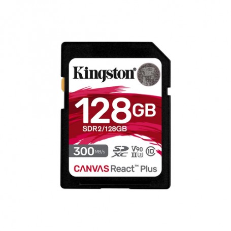 Kingston Technology Canvas React Plus 128 GB SD UHS-II Classe 10