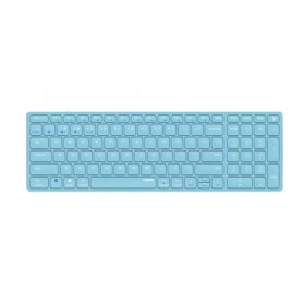 Rapoo E9700M tastiera RF senza fili + Bluetooth QWERTZ Tedesco Blu
