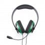 Raptor Gaming HX200 Auricolare Cablato A Padiglione Giocare Nero, Verde