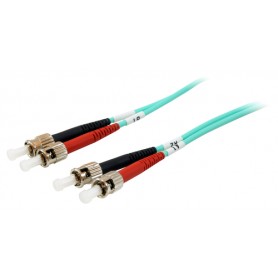 Equip 25224607 cavo a fibre ottiche 10 m ST OM3 Turchese