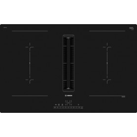 Bosch Serie 6 PVQ811GA7 piano cottura Nero Da incasso 80 cm Piano cottura a induzione 4 Fornello(i)