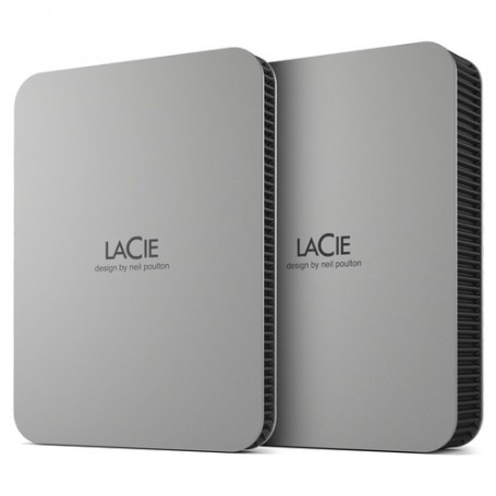 LaCie Mobile Drive (2022) disco rigido esterno 5000 GB Argento