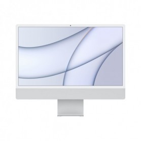 Apple iMac 61 cm (24") 4480 x 2520 Pixel Apple M 8 GB 256 GB SSD PC All-in-one macOS Big Sur Wi-Fi 6 (802.11ax) Argen (MGPC3D/A)