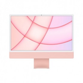 Apple iMac 61 cm (24") 4480 x 2520 Pixel Apple M 8 GB 256 GB SSD PC All-in-one macOS Big Sur Wi-Fi 6 (802.11ax) Rosa (MGPM3D/A)