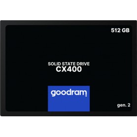 Goodram CX400 gen.2 2.5" 512 GB Serial ATA III 3D TLC NAND