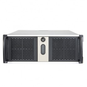 Chenbro Micom 4U Open-Bay Compact Rackmount Supporto Grigio