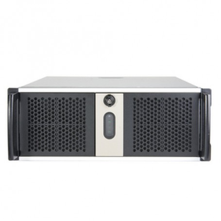Chenbro Micom 4U Open-Bay Compact Rackmount Supporto Grigio