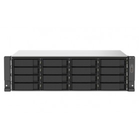 QNAP TS-1673AU-RP-16G server NAS e di archiviazione Armadio (3U) Collegamento ethernet LAN Nero, Grigio V1500B (TS-1673AU-RP-16)