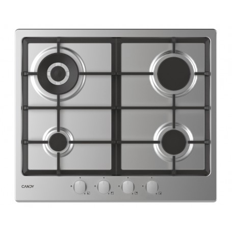 Candy Timeless CHG6BR4WX Acciaio inossidabile Da incasso Gas 4 Fornello(i) (33801987)