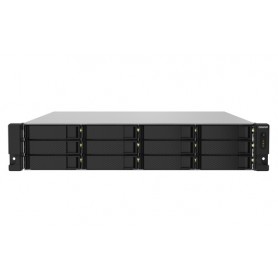 QNAP TS-1232PXU-RP NAS Armadio (2U) Collegamento ethernet LAN Nero AL324 (TS-1232PXU-RP-4G)