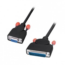 Lindy 9-pin serial printer cable 2m cavo per stampante Grigio (30293)