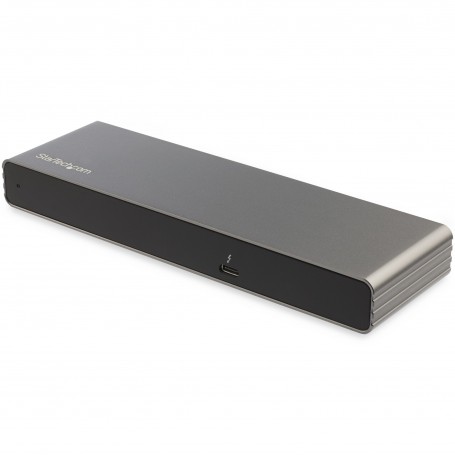 StarTech.com Thunderbolt 3 Dock - Doppio monitor 4K 60Hz TB3 Laptop Docking Station con DisplayPort, HDMI e VGA 10 (TB3DK2DHVUE)