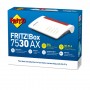 AVM FRITZ!Box 7530 AX router wireless Gigabit Ethernet Dual-band (2.4 GHz/5 GHz) Rosso, Bianco (20002944)