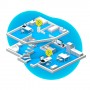 FRITZ! Powerline 1260E 1200 Mbit/s Collegamento ethernet LAN Wi-Fi Bianco 1 pz (20002824)