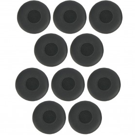 Jabra 14101-46 cuscinetto per auricolari Pelle Nero 10 pz (14101-46)